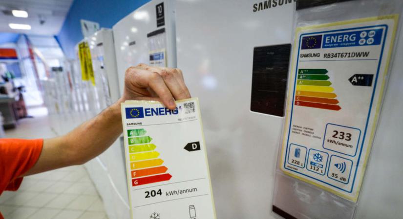 Új energiacímke érkezik a háztartási gépekre