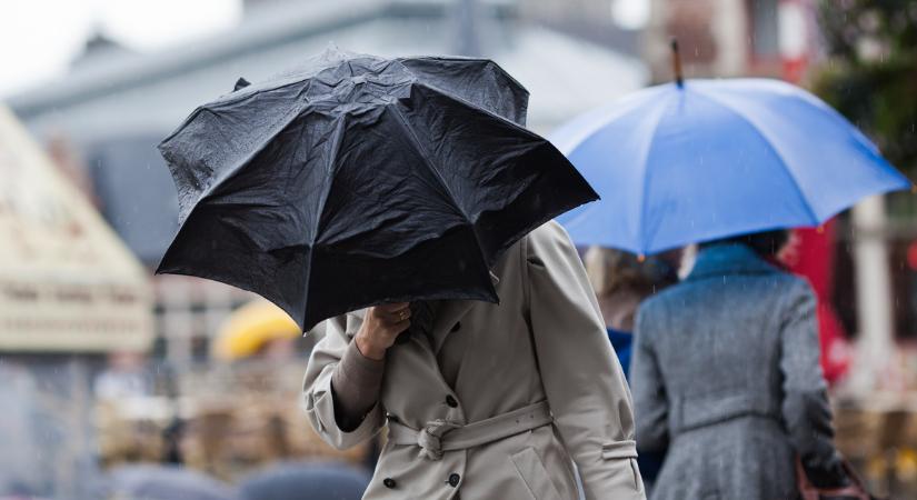 Jó kis záporok jönnek, de szerethető időnk lesz