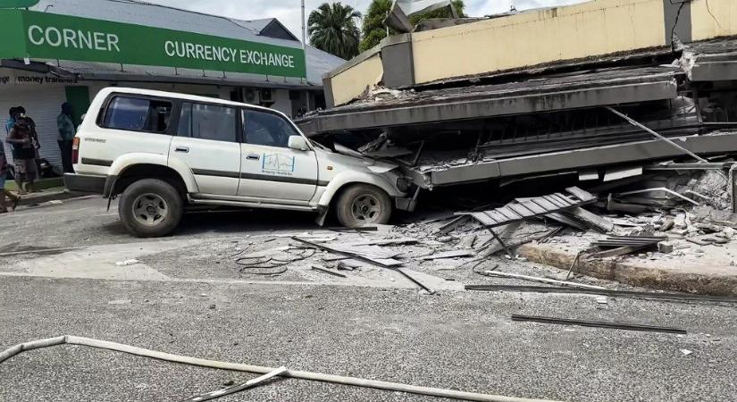 7,3-as erősségű földrengés rázta meg az óceániai Vanuatut