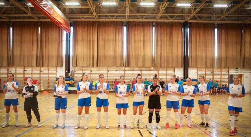 Döntetlennel zárták az évet a női futsalosok