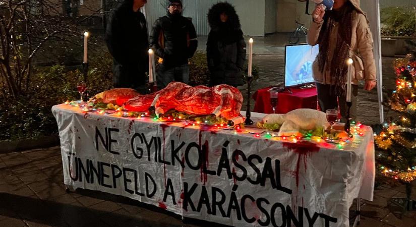 „Ne gyilkolással ünnepeld a karácsonyt!”