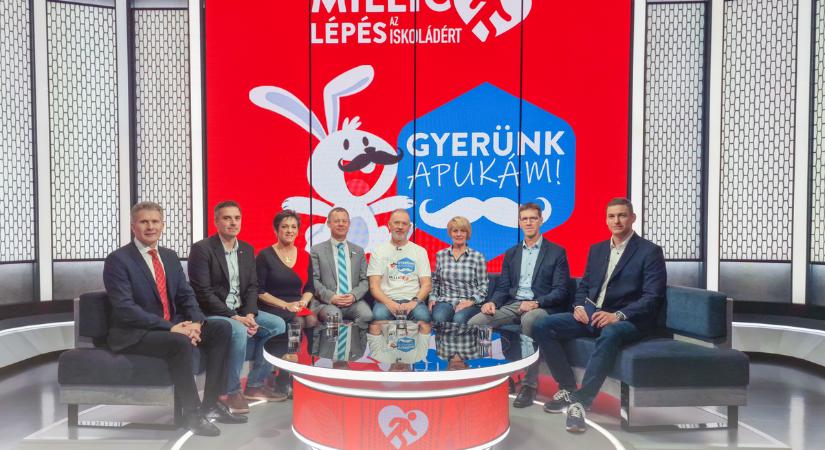 Ez igen, apukám! Ilyen eredménnyel zárult a Millió lépés "Gyerünk, apukám!" kampánya