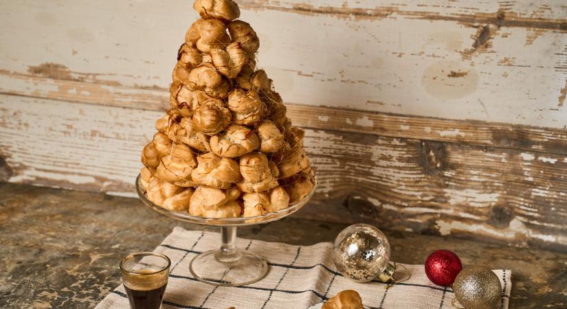 Ünnepi croquembouche NUTELLA-val