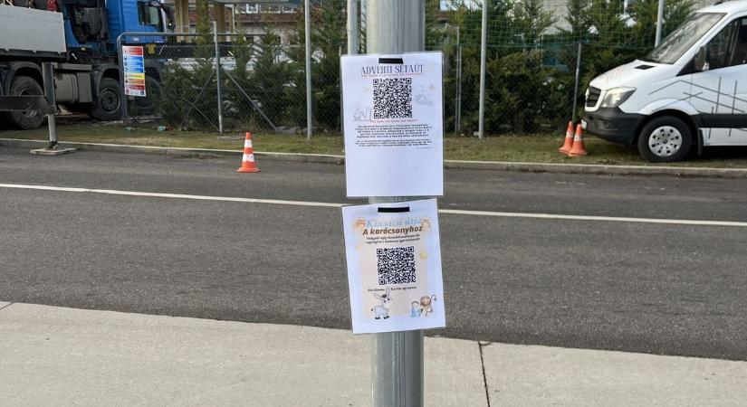 Adventi QR kódos sétaútra hívnak Győrújbaráton