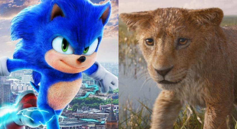 [BOX OFFICE] A Sonic 3. le fogja nyomni a Mufasát a pénztáraknál, de azért Az oroszlánkirály számára is van jó hír