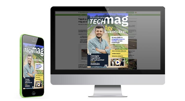 Megjelent Így kukoricázz! címmel az Agroinform TechMag első lapszáma