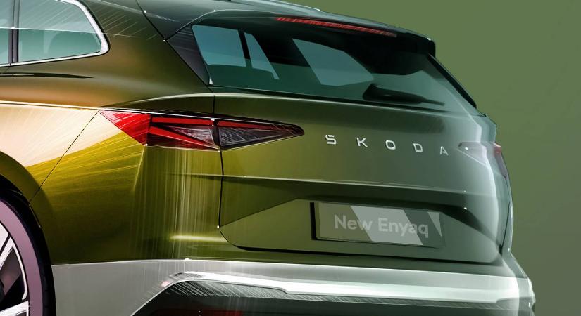 Megvillantották a frissített Skoda Enyaq-ot