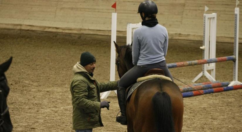 Volt olimpikon tartott edzést a Pannon Lovasakadémián