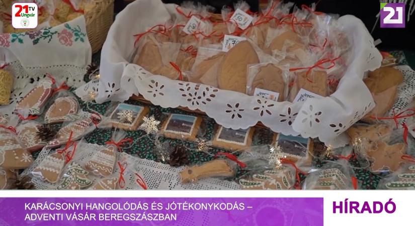 Karácsonyi hangolódás és jótékonykodás – adventi vásár Beregszászban (videó)