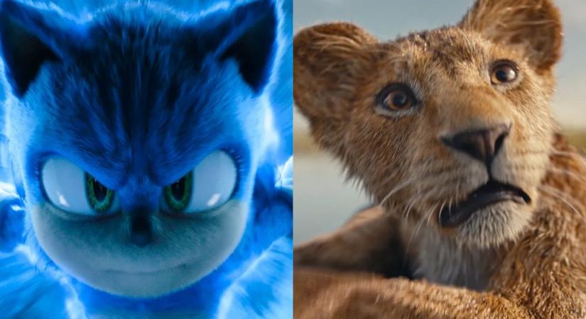 Ezen a hétvégén Sonic és Mufasa mérkőzik meg az amerikai mozikban, de melyikük fog nyerni?