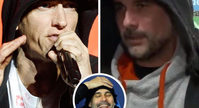 PL: Guardiola „rappelős interjúját” még Eminem is megirigyelné – videó