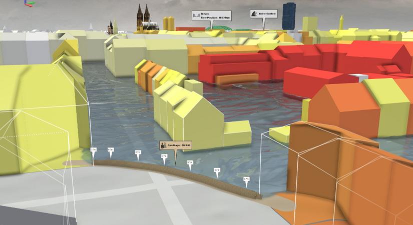 Egyedülálló szimulációs rendszer segíti az osztrák árvízvédelmet