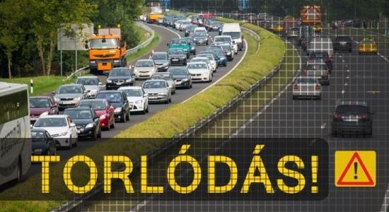 Őrjöngenek a sofőrök, 13 kilométeres a dugó az M1-esen autópályán