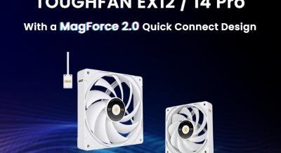 A Thermaltake TOUGHFAN EX12/14 Pro már fehér színben is kapható