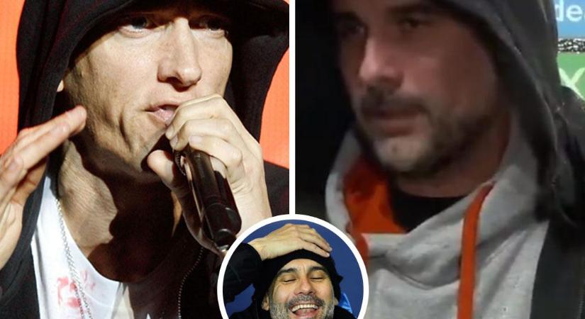 PL: Guardiola „rappelős interjúja” még Eminemnek is tetszene – videó