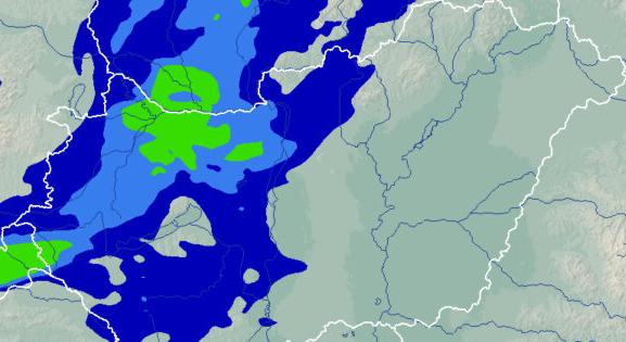 Mutatjuk, mikor fog esni a hidegfrontból, óráról órára