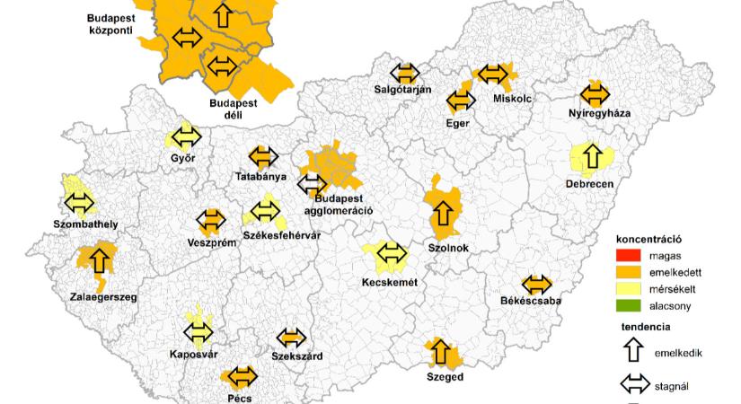 Ebben az 5 városban emelkedik most leginkább a covidos betegek száma: tömve lesznek a várók