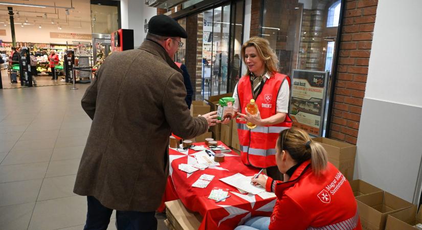 A Máltai Szeretetszolgálat és a Spar több mint kétszáz tonna élelmiszer gyűjtött össze az „Adni öröm!” akcióban