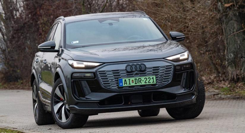 Későn, mégis korán érkezett az Audi megváltója - Teszt: Audi Q6 e-tron quattro – 2024.