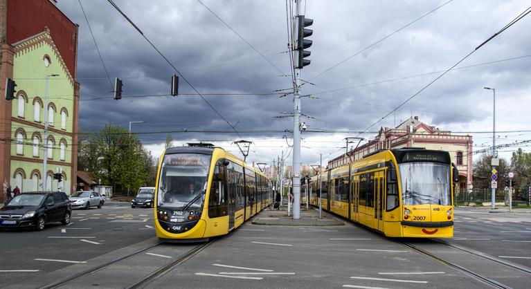 Rövidebb útvonalon jár az 1-es villamos január 2-án és 3-án