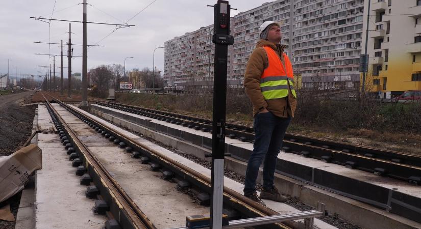 Megtette próbaútját az első villamos az új Pozsony–Ligetfalu vonalon