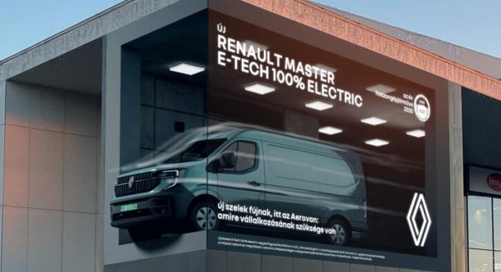 A RENAULT MASTER LEUGRIK A SHOPMARK FALÁRÓL