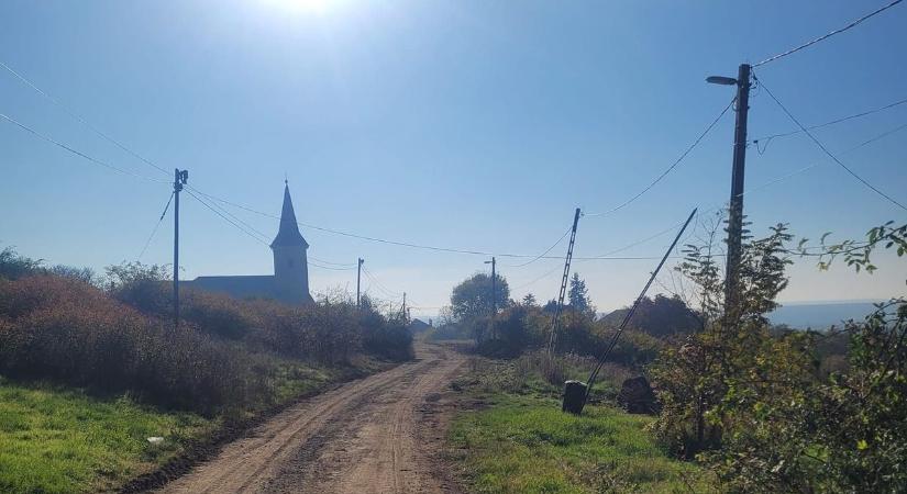 Biztonságos lett a domoszlói Hunyadi út