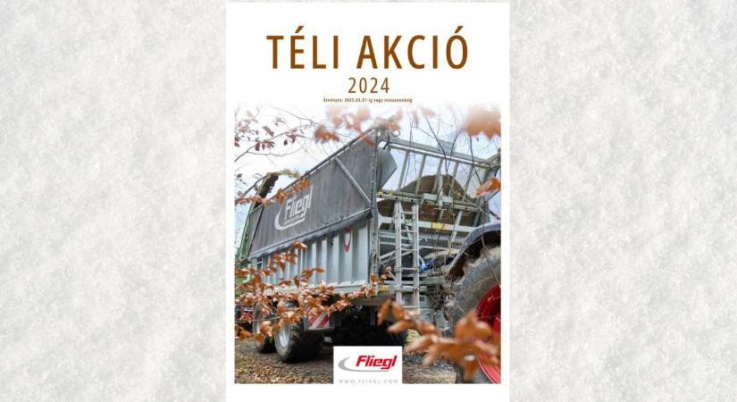 Téli Akció a Fliegl-től – Ne hagyja ki!