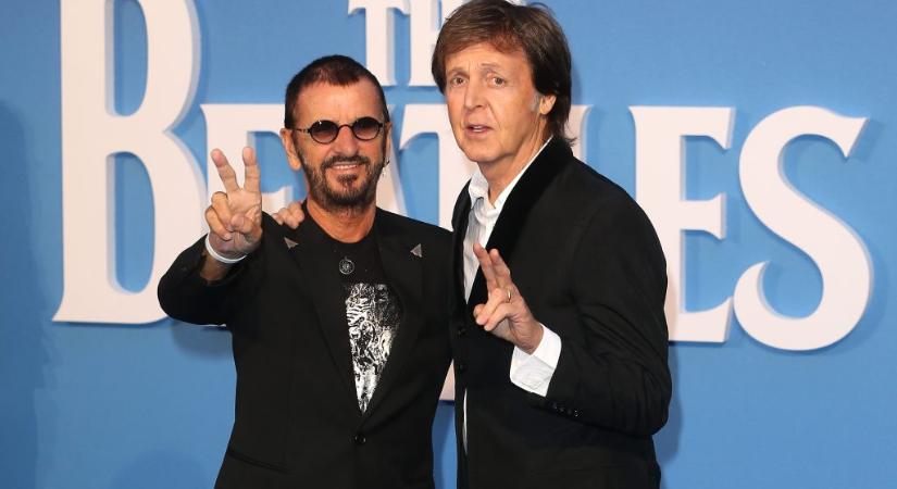 Újra közösen zenélt Paul McCartney és Ringo Starr