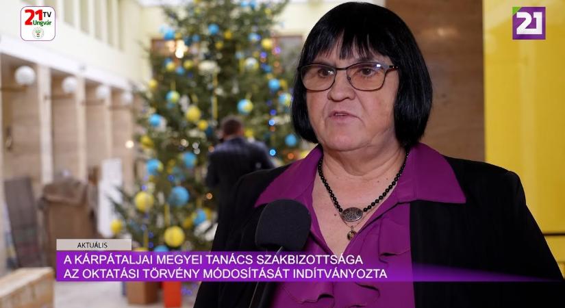 Aktuális (2024.12.20) A Kárpátaljai Megyei Tanács szakbizottsága az oktatási törvény módosítását indítványozta (videó)