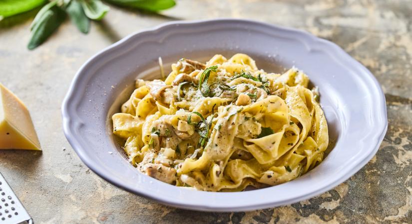 Vargányás pappardelle