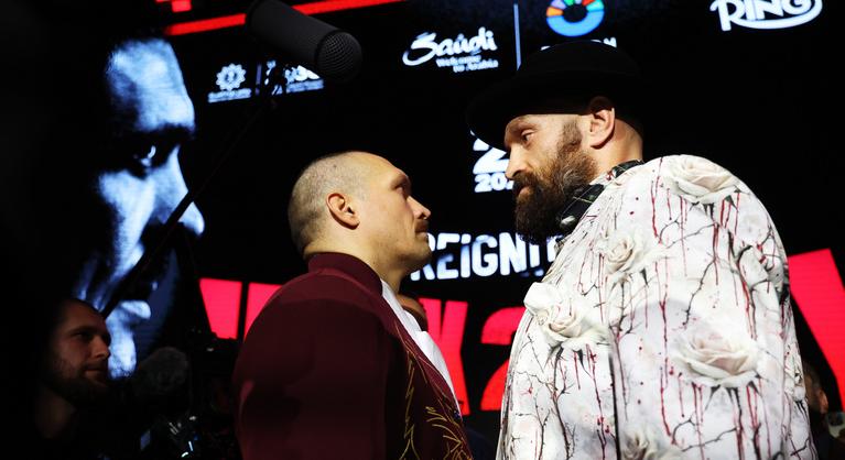 Tyson Fury negyedmázsával nehezebb Olekszandr Usziknál