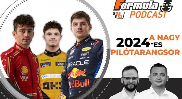 Podcast: A nagy 2024-es F1-es pilótarangsor