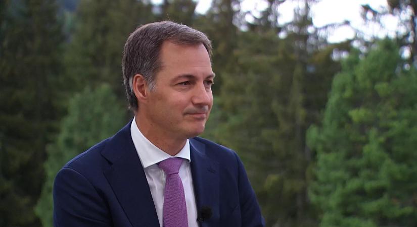 Alexander De Croo belga miniszterelnök: korai még arról beszélni, hogy békefenntartókat küldjenek Ukrajnába