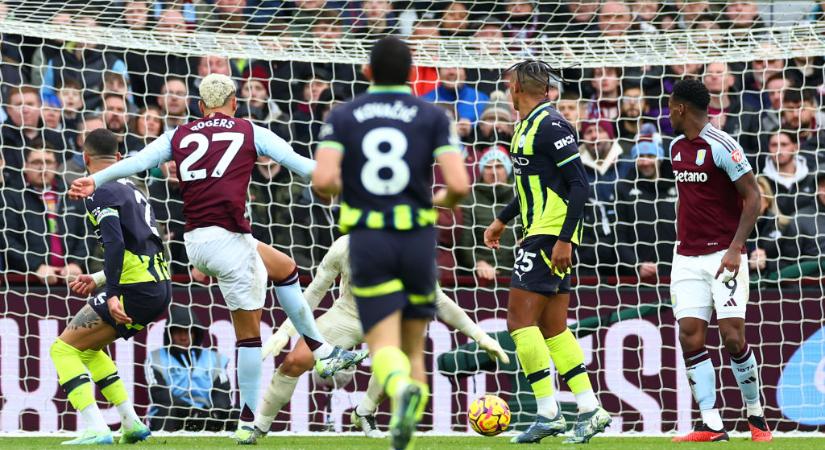 PL: az Aston Villa otthonában szenvedett vereséget a Manchester City! – videóval