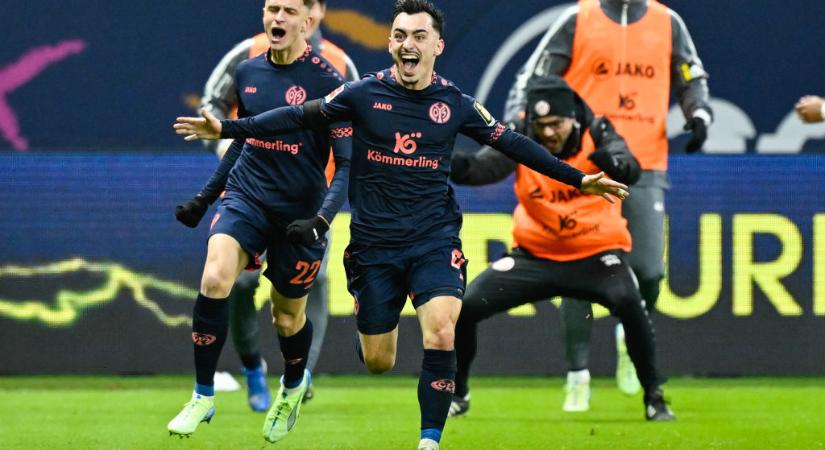 Bundesliga: hiába játszott 70 percig emberelőnyben a Frankfurt, nem tudtak pontot szerezni a Mainz ellen! – videóval