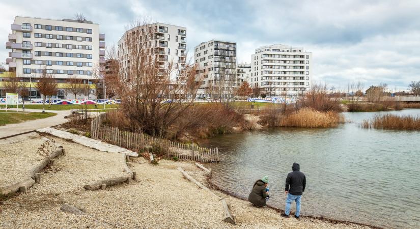 A bécsi Aspern Seestadt városrész hétköznapjai