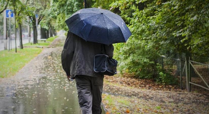 Vasárnap délelőtt beborul az ég, délután elered az eső