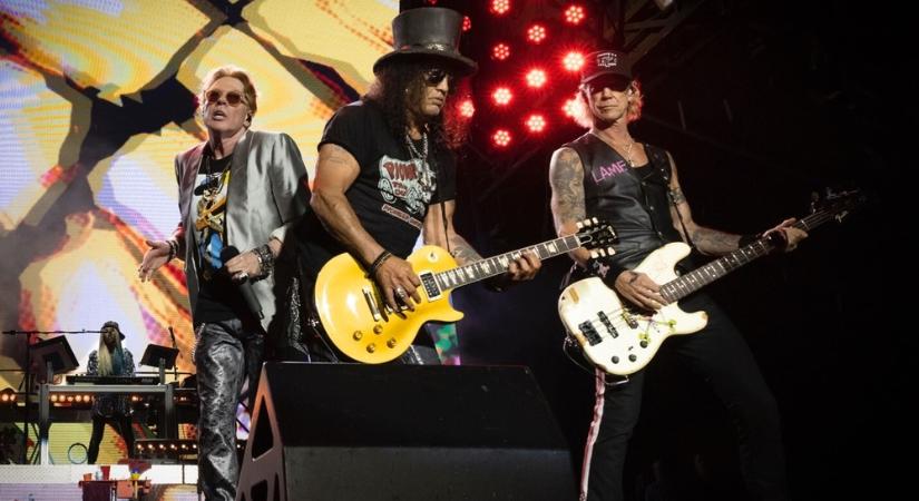 A Guns N’ Roses ismét Budapesten