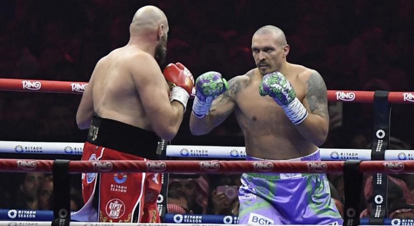 Olekszandr Uszik egyhangú pontozással védte meg nehézsúlyú bajnoki címeit, Tyson Fury ismét alulmaradt