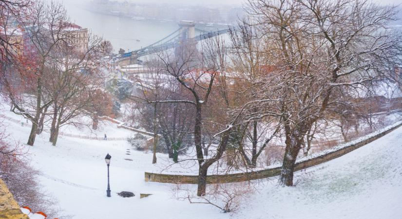 Figyelem! Kiadták a riasztást: órákon belül eléri a havazás Budapestet