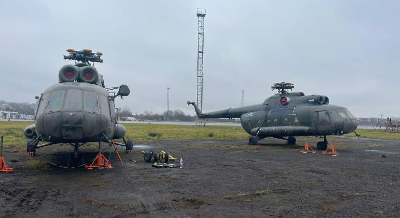 Katonai helikoptereket kopott Ukrajna a lengyelektől