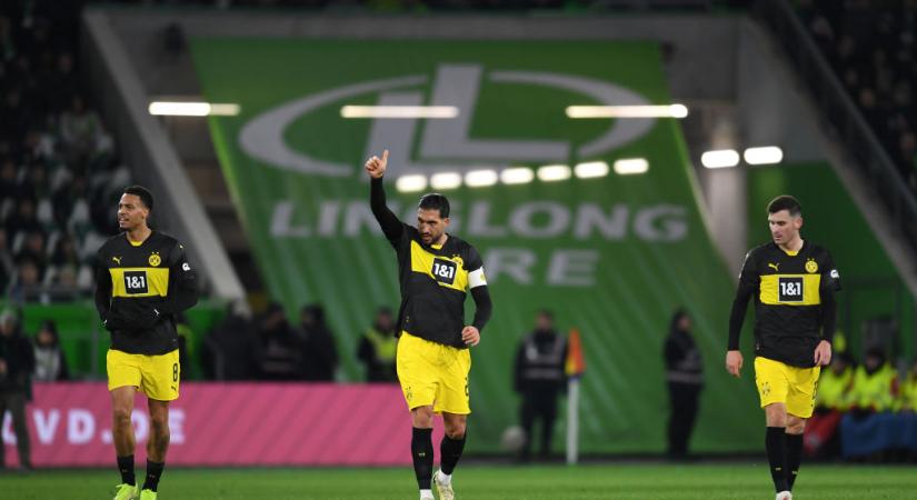 Bundesliga: a Wolfsburg otthonában aratott győzelemmel zárta 2024-et a Borussia Dortmund! – videóval