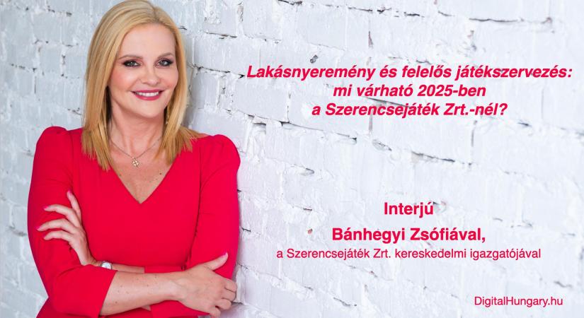 Lakásnyeremény és felelős játékszervezés: mi várható 2025-ben a Szerencsejáték Zrt.-nél?