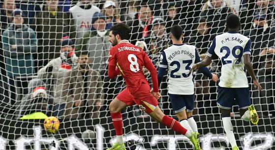 Nézze vissza Szoboszlai Tottenham ellen szerzett gólját!