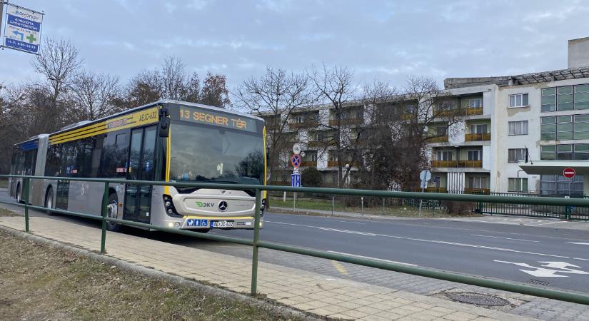 Baleset történt Pallagon, rövidebb útvonalon jár a 13-as autóbusz