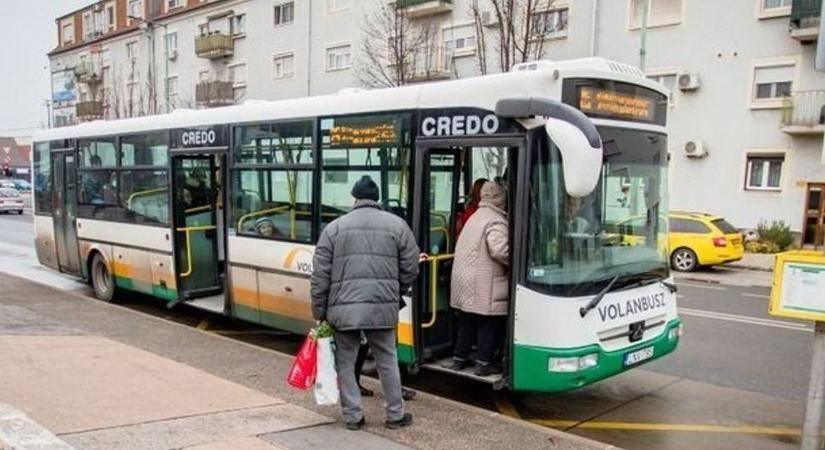 A megszokottól eltérően közlekednek a helyi járatos buszok