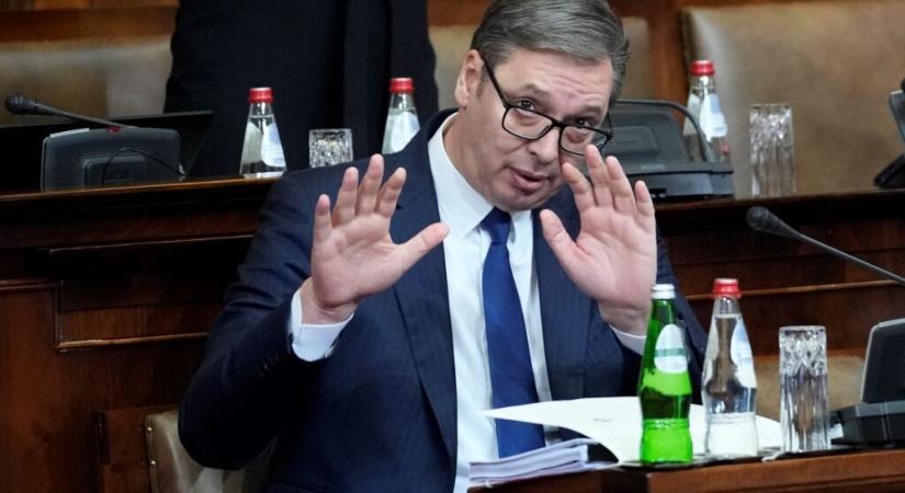 Tüntetés ide vagy oda, nem csökken Aleksandar Vučić népszerűsége