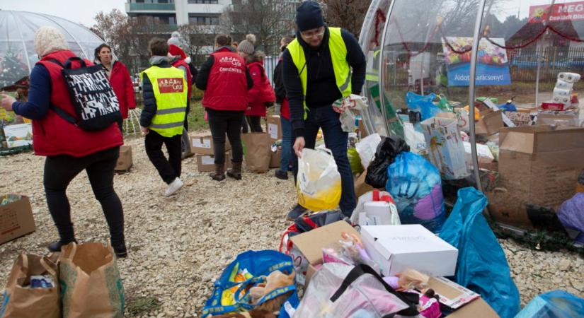 Mikulásgyár: több mint 99 ezer kilogramm adomány érkezett idén