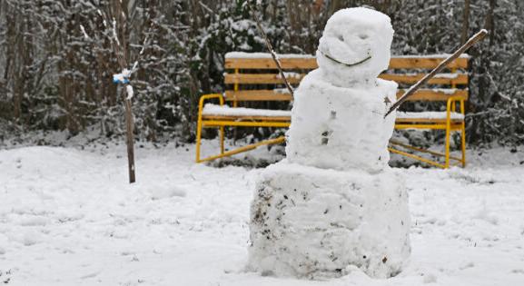 Így fehéredett ki a táj a fővárosban